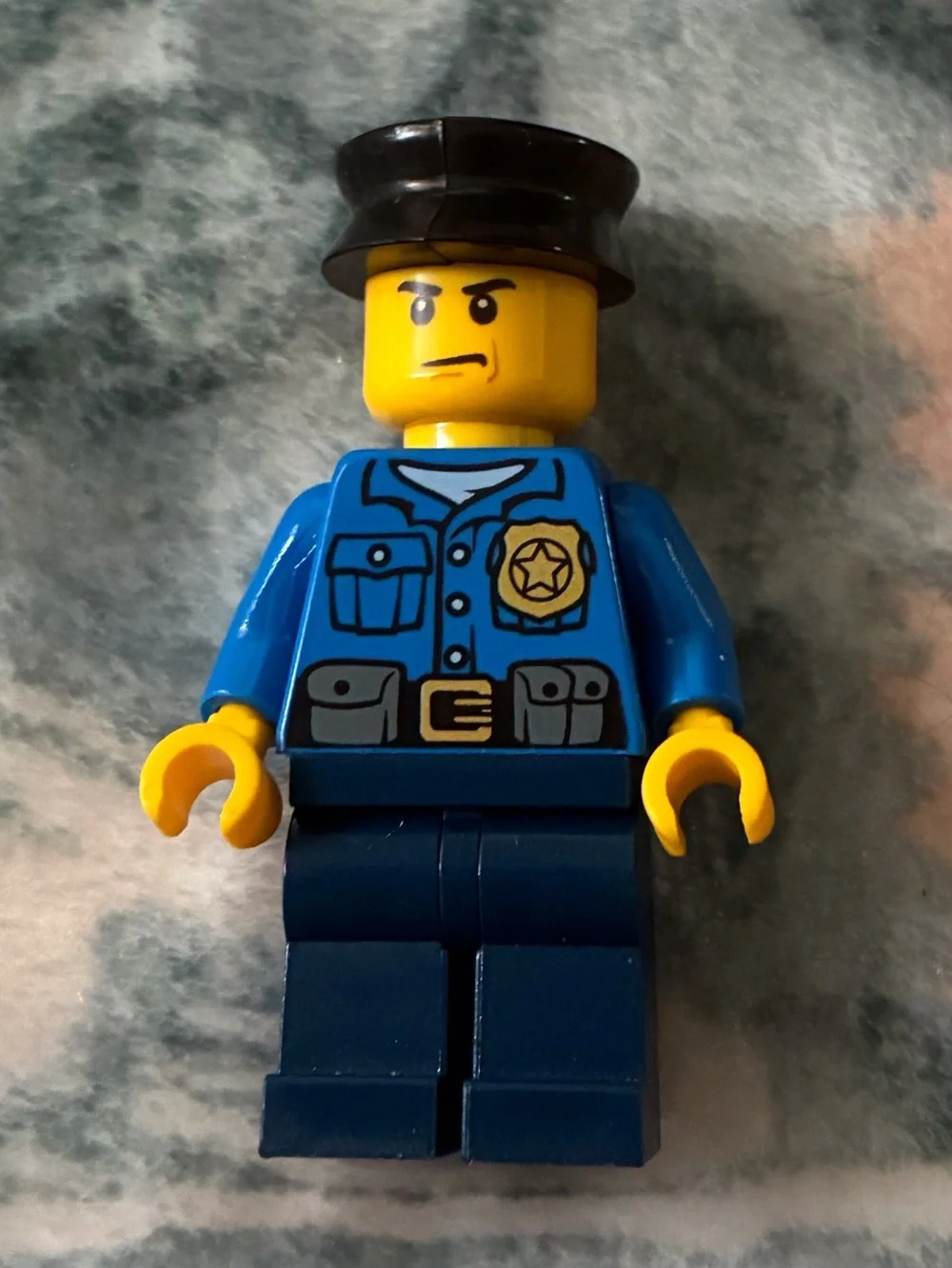 LEGO Police Officer Minifigure in Blue and Black